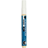 Creativ company glas- en porseleinstift, lijndikte 2-4 mm, dekkend, wit, 1 stuk