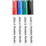 Creativ Company Glasen Porseleinstiften Kleur, 4st.