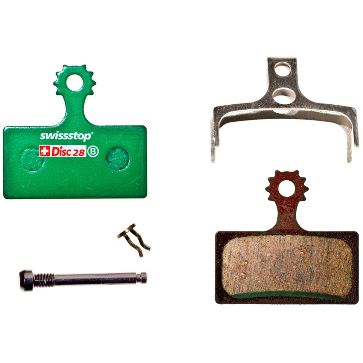 Swissstop - remblok set disc 28 c - shimano xtr xt m8000