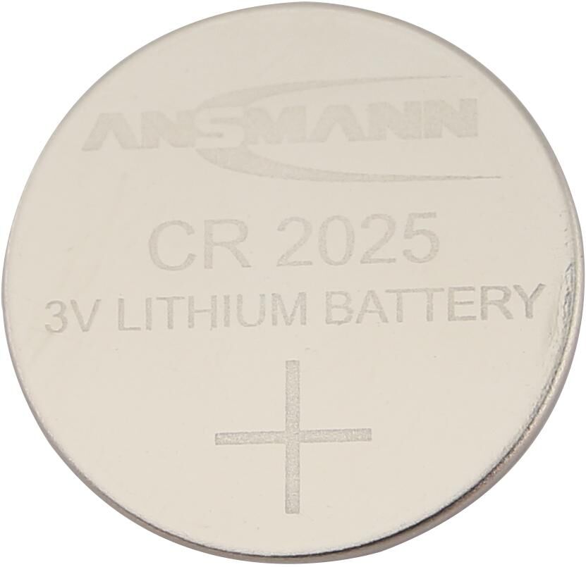 Ansmann knoopcel lithium coin cell cr 2025 3v
