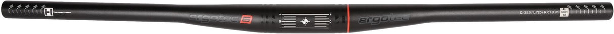 Ergotec stuur "flat bar ray" bar ergotec flat bar ray alu level 6
