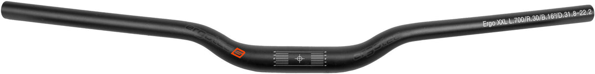 Ergotec stuur ergo plus handlebar ergo plus xxl 700mm