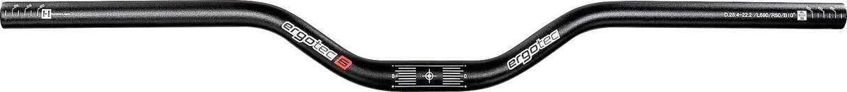 Stuurbocht Ergotec Riserbar 31.8 Zwart (E-Bike 45Km)