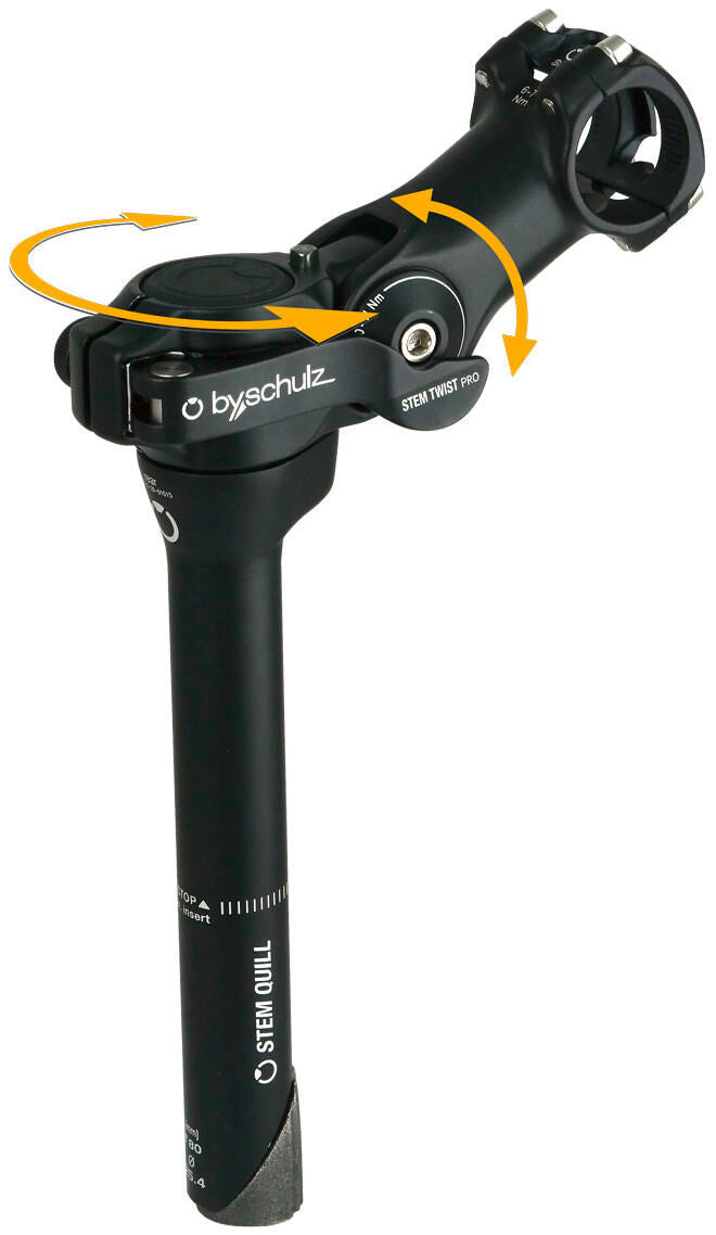 By,schulz voorbouw stem quill twist pro stem quill twist pro 88mm