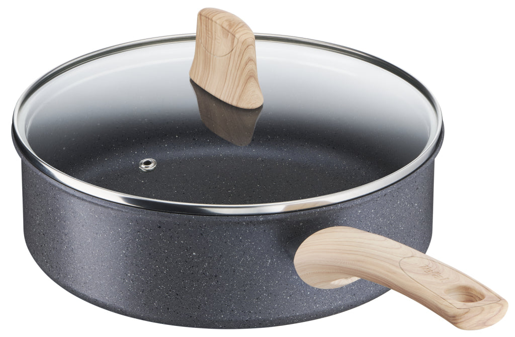 Tefal kookgerei tefal natural force hapjespan oslash; 24 cm met deksel