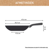 Tefal tefal c42619 renewal keramische wokpan 28 cm