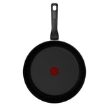 Tefal kookgerei tefal renew black koekenpan 28 cm zwart