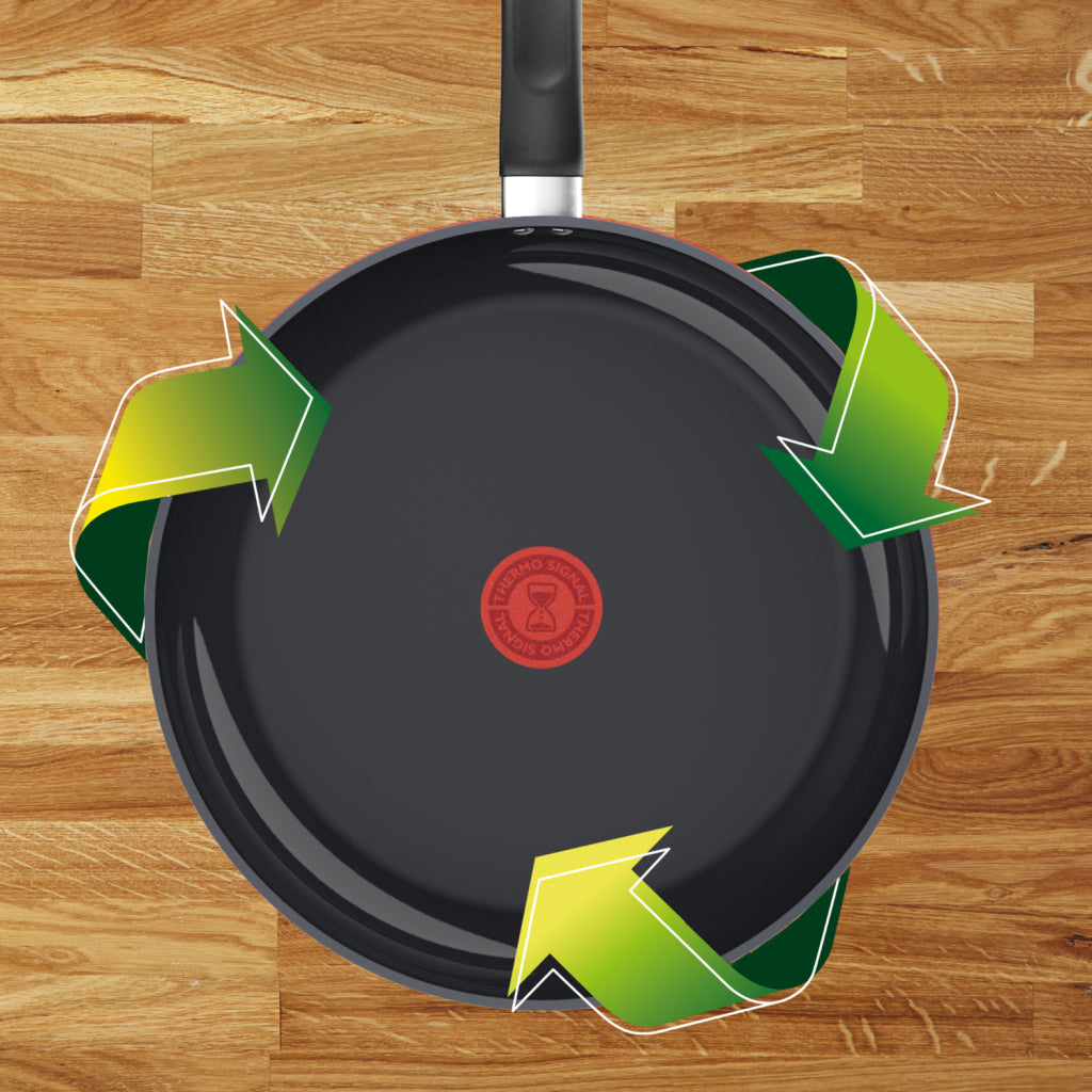 Tefal c47604 change black keramische koekenpan 24 cm zwart