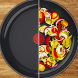 Tefal c47632 change black keramische hapjespan 24 cm zwart