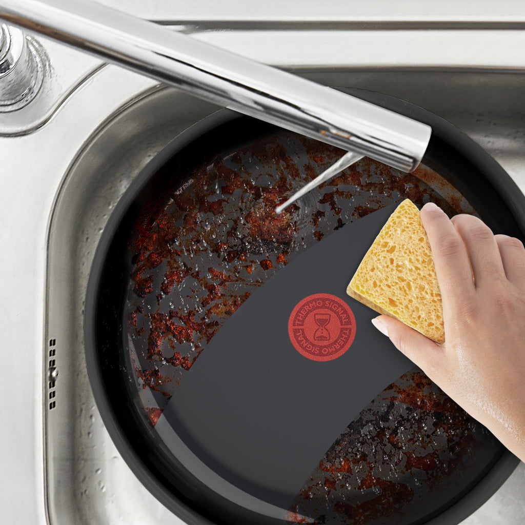 Tefal c47632 change black keramische hapjespan 24 cm zwart