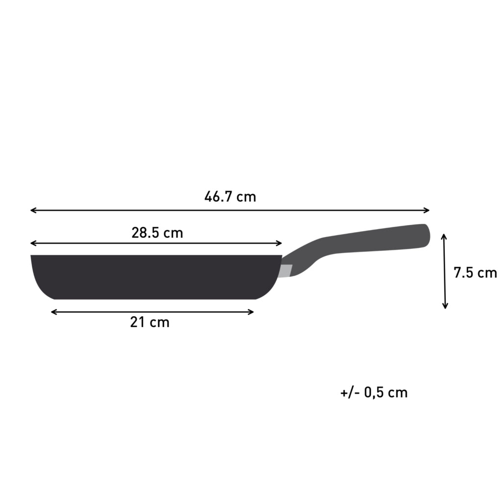 Tefal kookgerei tefal cook change koekenpan 28 cm pfas-vrij keramische antiaanbaklaag geschikt voor inductie