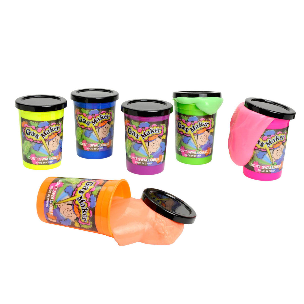 Gekleurde scheet putty