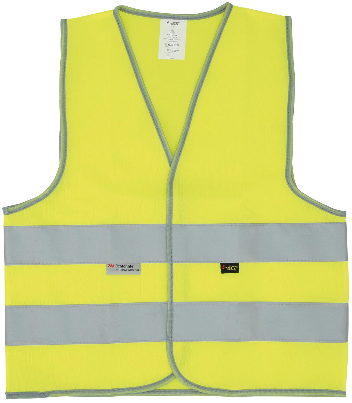 4-act reflecterend kindervest reflex vest f.kids size l y