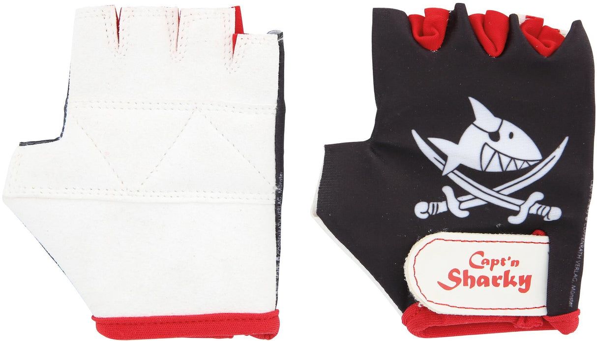 Bike fashion kinderhandschoen capt'n sharky kids gloves sharky size 6 b w r