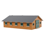 Kids Globe Globe Paardenstal Hout Met 9 Paardenboxen 1:32