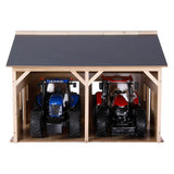 Kids globe loods voor 2 tractoren, 1:16