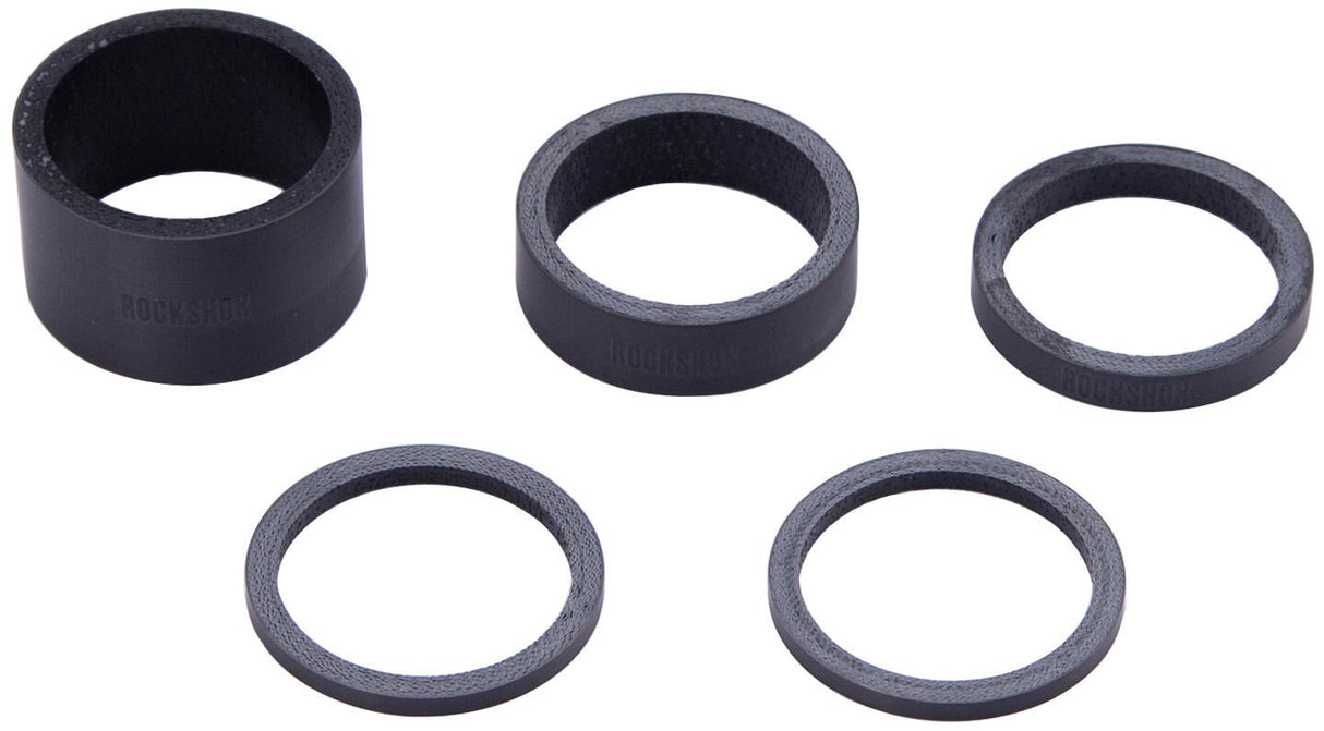 Rockshox spacer-set spacer set rs met zwart logo