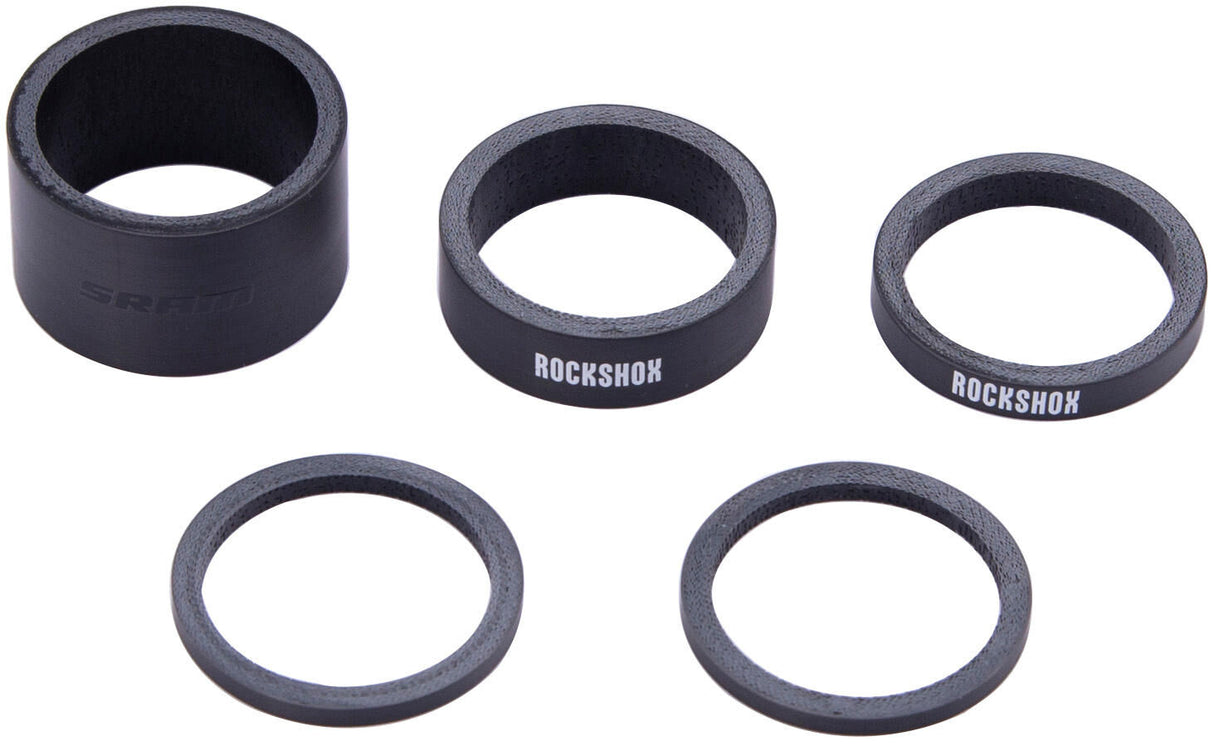 Rockshox spacer-set spacer set rs with white logo