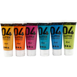 Creativ company kinder acrylverf glitter kleur, 6x20ml