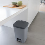 Curver curver pedaalemmer essentials 20 l lichtgrijs