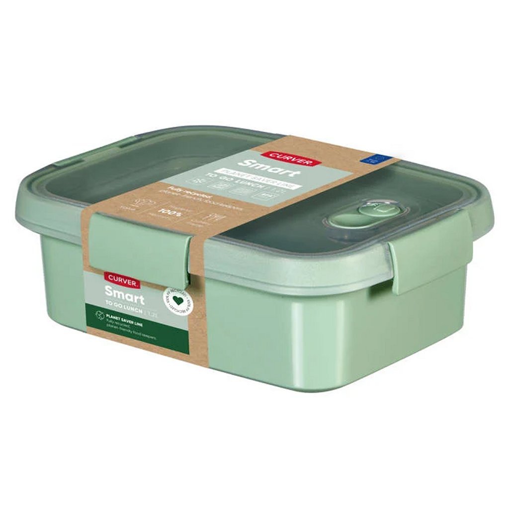 Curver smart to go eco lunchbox 1l + bestekset