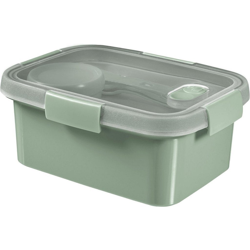 Curver smart to go eco lunchbox 1,2l + bestekset + sauscup