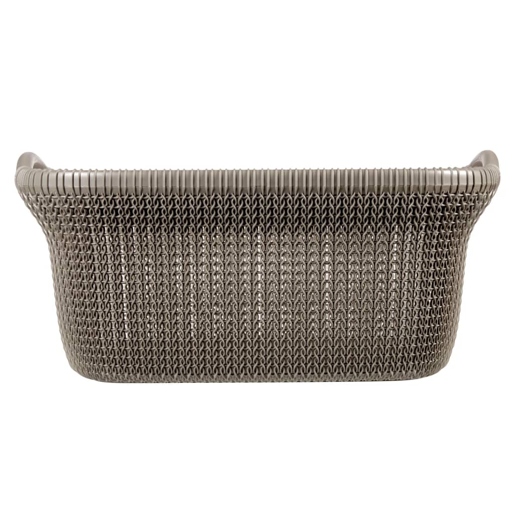 Curver wasmand knit 40 l metallic bruin