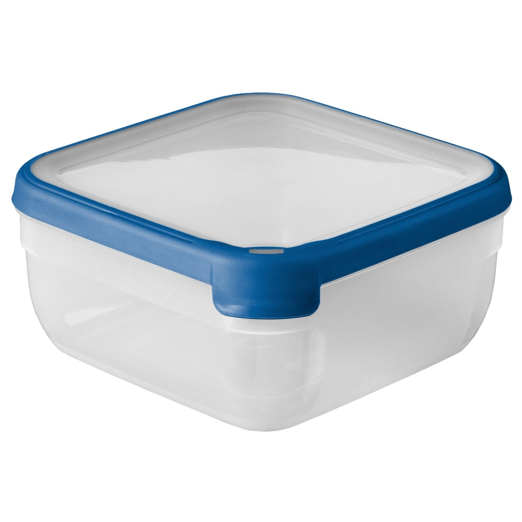 Curver grand chef vershoudbak vierkant 2.5l transparant donkerblauw