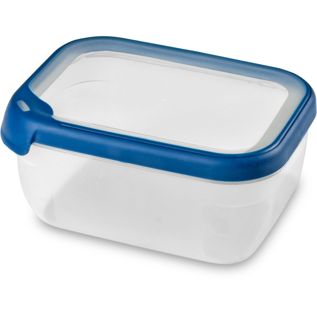 Curver grand chef vershoudbak rechthoek 1.8l transparant donkerblauw