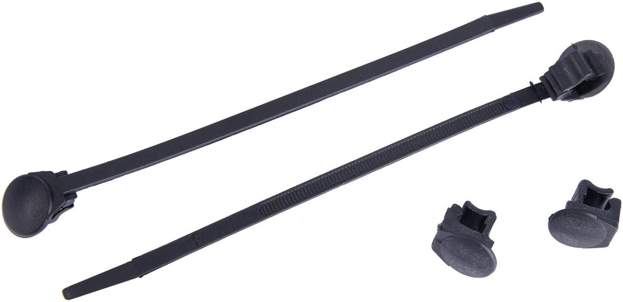Clipstrips holding clip f.coat guard black