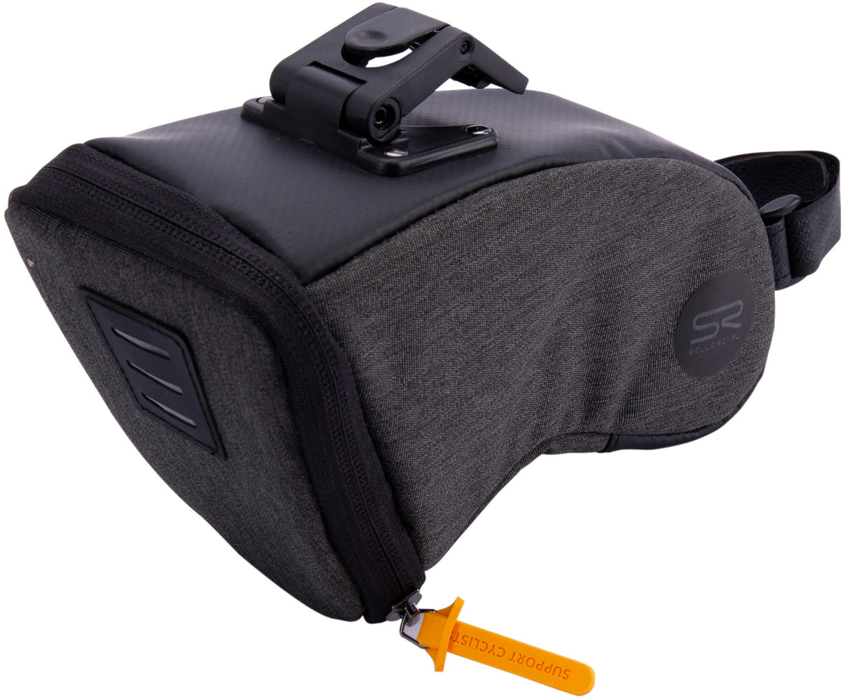 Selle Royal zadeltas Medium, unisex, zwart, 1.2L