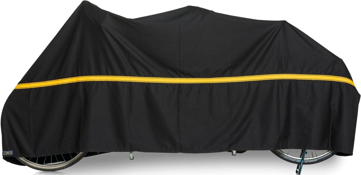 Vk international fiets-beschermhoes "tandem de luxe" bike cover vk intern. tandem de luxe black