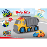 Kiddygo dumptruck met licht en geluid 19,5 cm