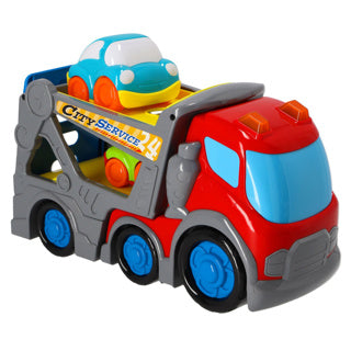 Kiddygo auto transporter 31 cm met licht en geluid