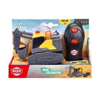 Dickie RC Bestuubare Graafmachine Mini Excavator