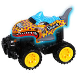 Monstertruck met licht en geluid assorti