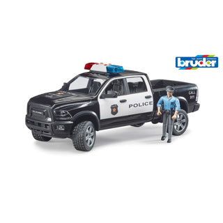 Bruder auto dodge ram politie met figuur