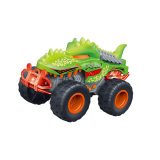Rapid wheels monstertruck dino groen met licht en geluid