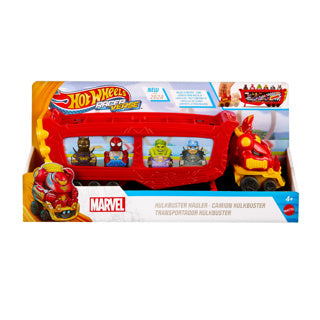Hot wheels racer verse hulkbuster hauler