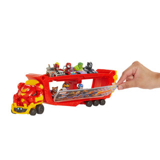 Hot wheels racer verse hulkbuster hauler