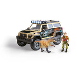 Dino base dinobase auto terreinwagen met dino en licht en geluid