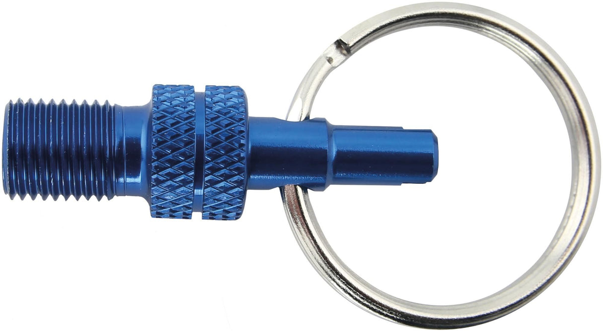 Ventieladapter by,schulz mini sv dv -> av blauw