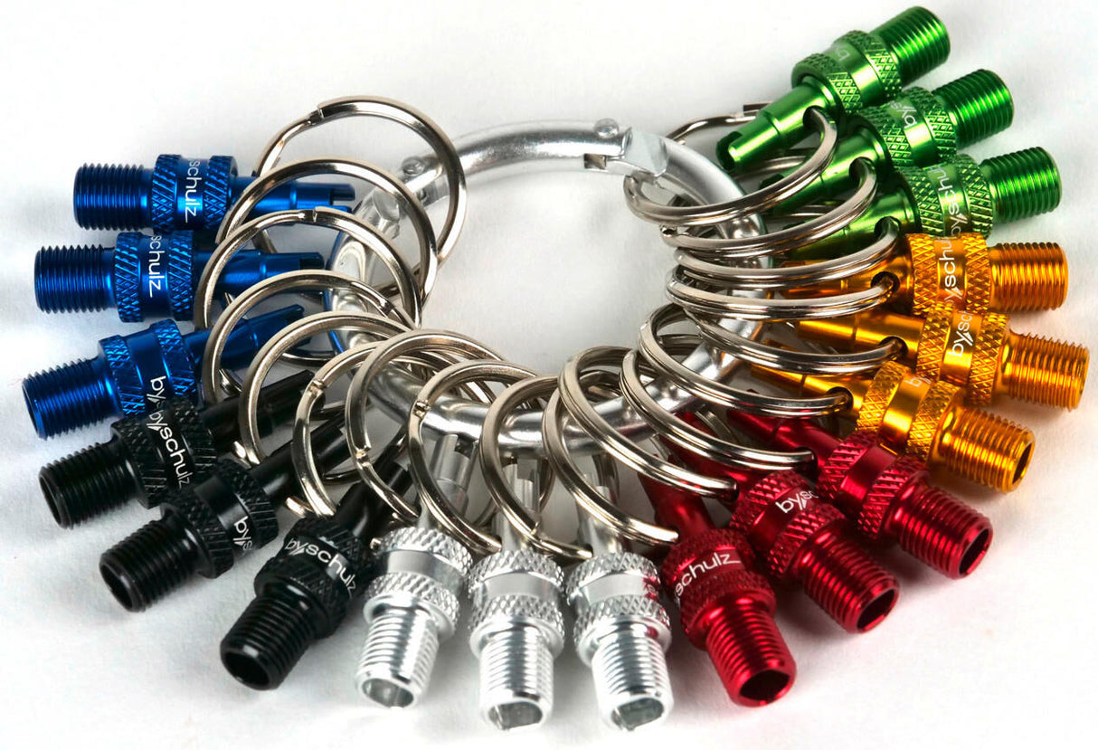 By,schulz ventieladapter assortiment mini-tool valve adapter ass. mini-tool 18pcs
