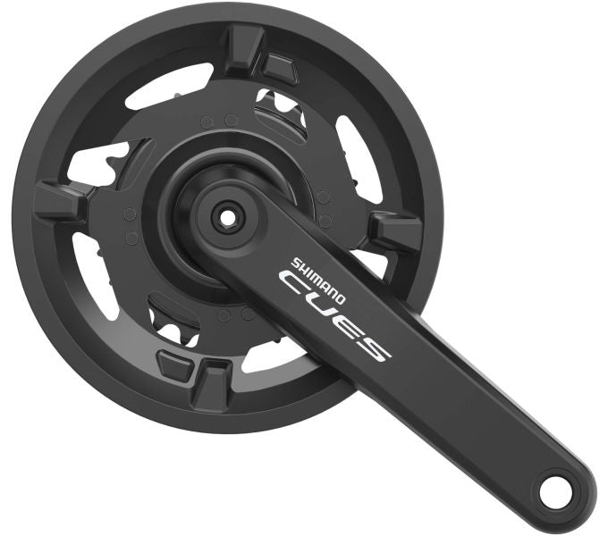 Shimano crankstel 2 x 9 10 11 speed cues fc-u4000 met 170 mm crankarm 40-26 tands (met kettingscherm)