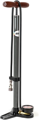 Silca hogedruk pomp pista plus floor pump pista plus grey