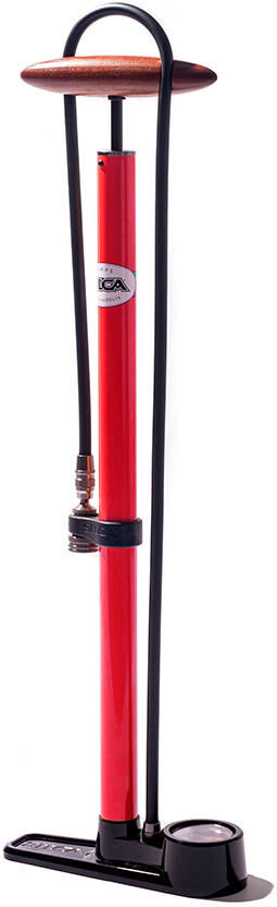 Silca hogedruk pomp pista floor pump pista red