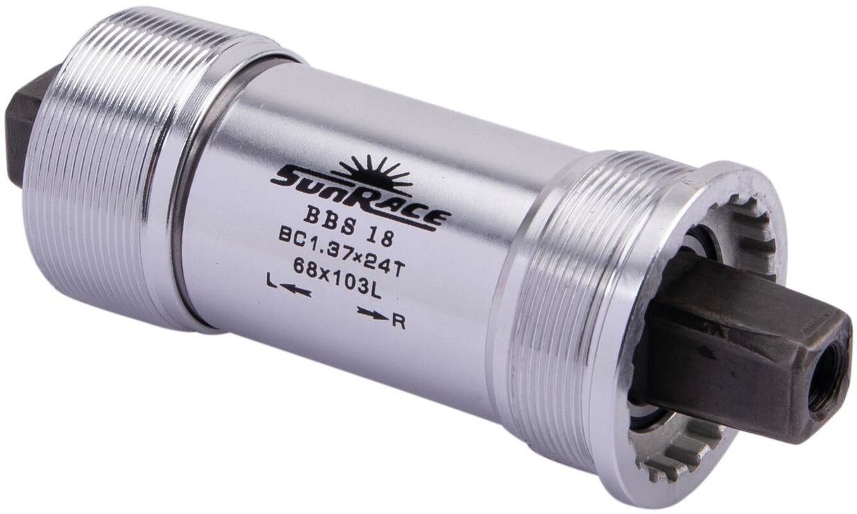 Sunrace trapas 68 103mm aluminium bbs18-103