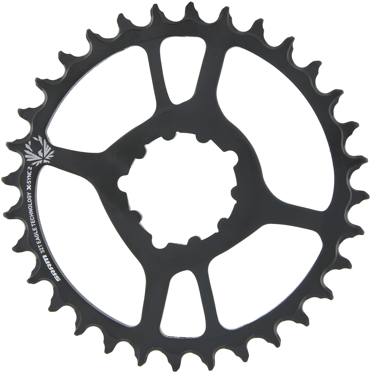 Sram kettingblad x-sync 2 chain ring x-sync2 32 teeth steel black