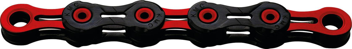 Kmc ketting "dlc10" chain kmc dlc10 116 links black/red
