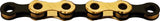 KMC Fietsketting X12 Ti-N Goud Zwart 126 Schakels
